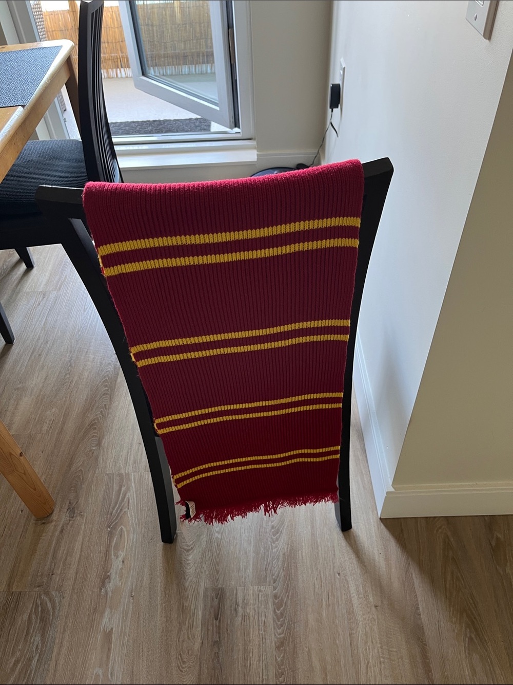 NWT Harry Potter OG Gryffindor Stripe Knit Scarf - Red & Yellow 84 inches